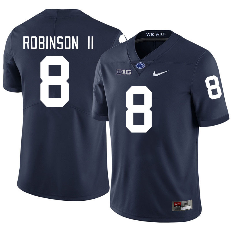 Penn State Nittany Lions #8 Allen Robinson II College Football Jerseys Stitched Sale-Navy